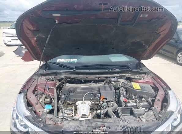 1HGCR2F54GA040900 2016 HONDA ACCORD Burgundy Вид ззаду