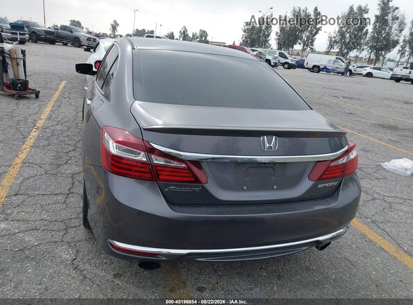 1HGCR2F54HA093680 2017 HONDA ACCORD Gray 