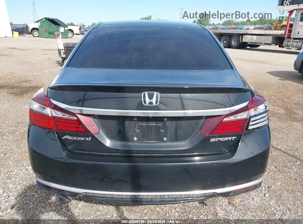 1HGCR2F54HA259583 2017 HONDA ACCORD Black 