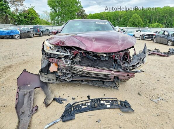 1HGCR2F55HA041622 2017 HONDA ACCORD Burgundy 