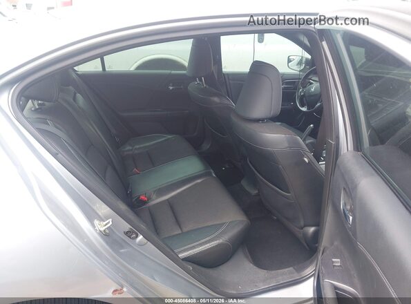 1HGCR2F56HA139865 2017 HONDA ACCORD Gray Vista de la etiqueta del VIN
