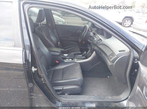 1HGCR2F57HA030430 2017 HONDA ACCORD Black Սալոնի դիմացի տեսք