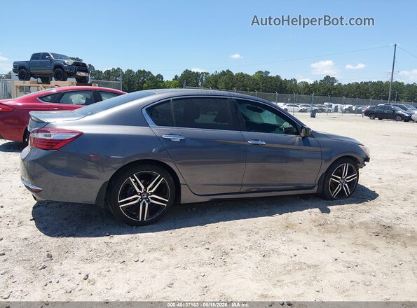 1HGCR2F57HA104056 2017 HONDA ACCORD Gray Vista interior de 360 grados