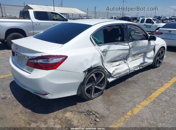 1HGCR2F57HA139809 2017 HONDA ACCORD White Rear right