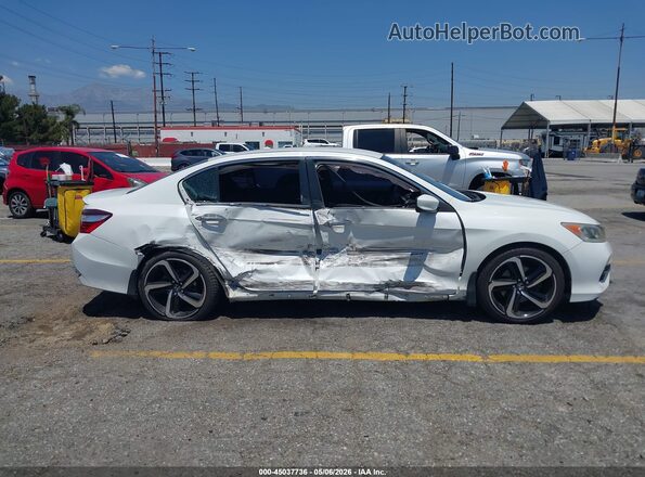 1HGCR2F57HA139809 2017 HONDA ACCORD White Rear interior view