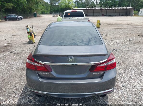 1HGCR2F57HA180229 2017 HONDA ACCORD Серый 