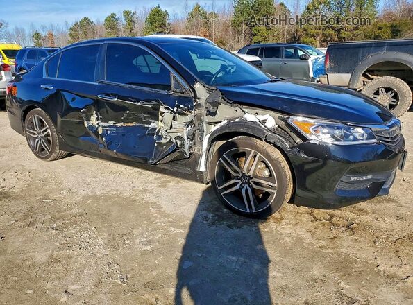 1HGCR2F57HA243376 2017 HONDA ACCORD Black 