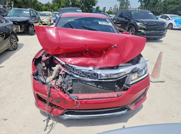 1HGCR2F59GA141611 2016 HONDA ACCORD Red 