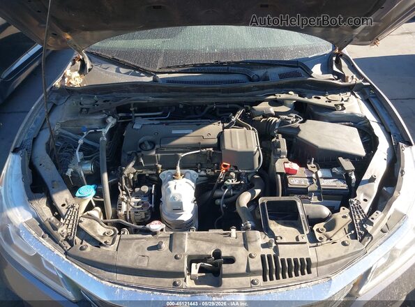 1HGCR2F59GA188685 2016 HONDA ACCORD Gray Вид ззаду