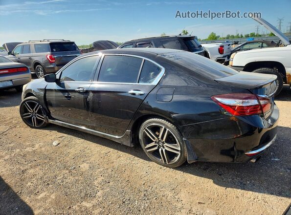 1HGCR2F5XHA159844 2017 HONDA ACCORD Black 