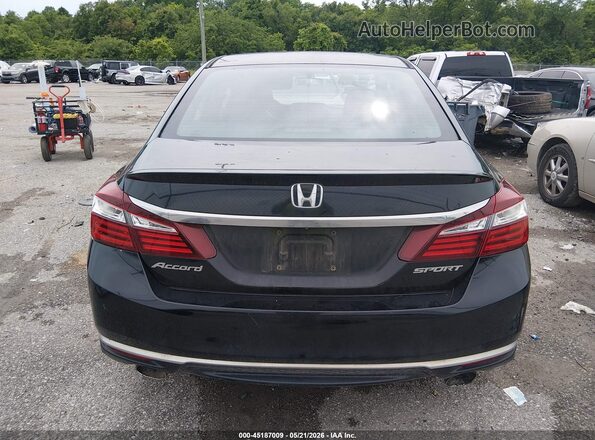 1HGCR2F5XHA224045 2017 HONDA ACCORD Black 