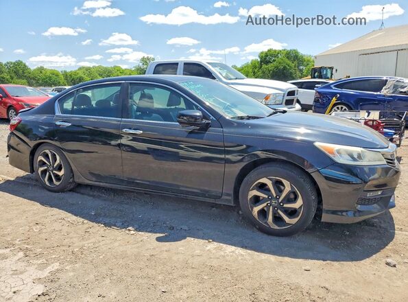 1HGCR2F72GA161796 2016 HONDA ACCORD Black 