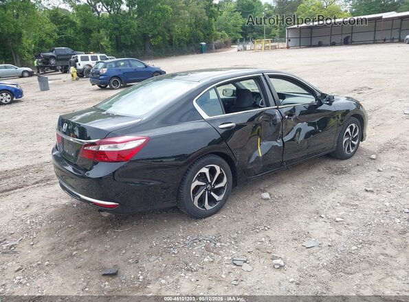1HGCR2F72HA259664 2017 HONDA ACCORD Black უკანა მარჯვენა