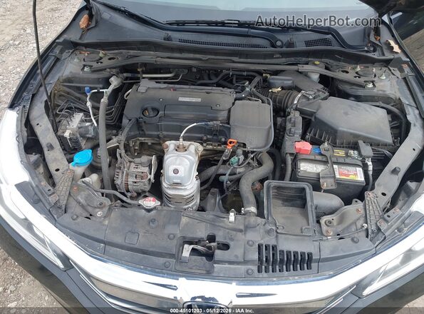 1HGCR2F72HA259664 2017 HONDA ACCORD Black უკანა ხედი