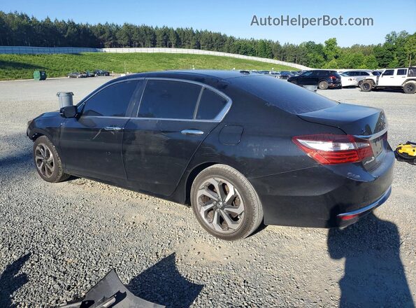 1HGCR2F73GA147678 2016 HONDA ACCORD Черный Задняя левая четверть