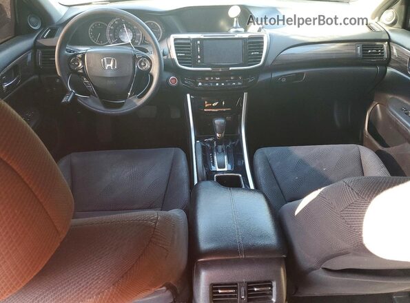 1HGCR2F73GA147678 2016 HONDA ACCORD Черный Вид панели приборов