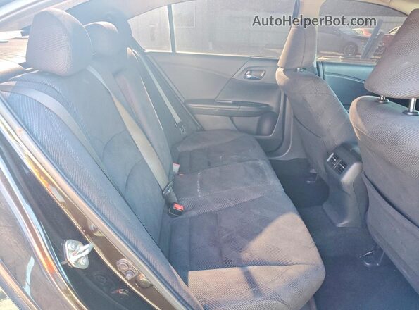 1HGCR2F73GA147678 2016 HONDA ACCORD Черный Вид задних сидений