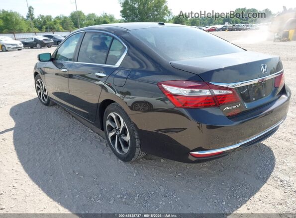 1HGCR2F75HA160854 2017 HONDA ACCORD Black Задня ліва чверть