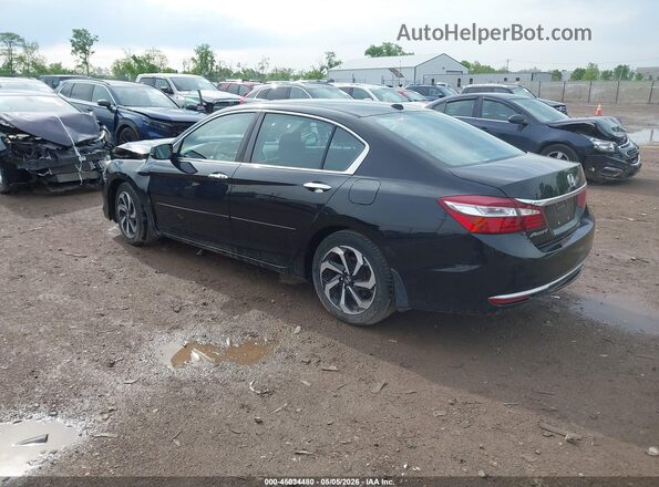 1HGCR2F7XGA225390 2016 HONDA ACCORD Черный Задняя левая четверть