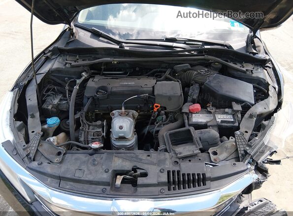 1HGCR2F80GA077016 2016 HONDA ACCORD Black Rear view