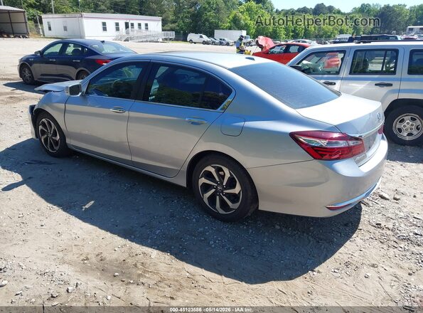 1HGCR2F81HA069914 2017 HONDA ACCORD Silver Задня ліва чверть