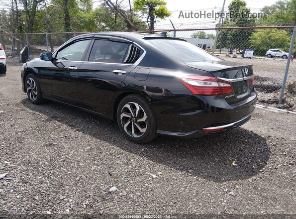 1HGCR2F87GA194432 2016 HONDA ACCORD Black Tył lewy