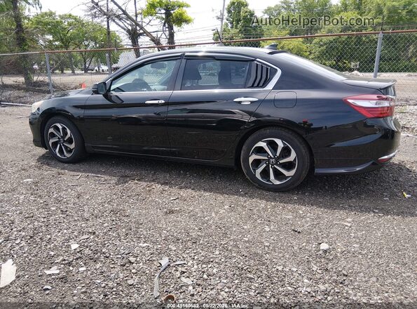1HGCR2F87GA194432 2016 HONDA ACCORD Black Widok wnętrza 360 stopni