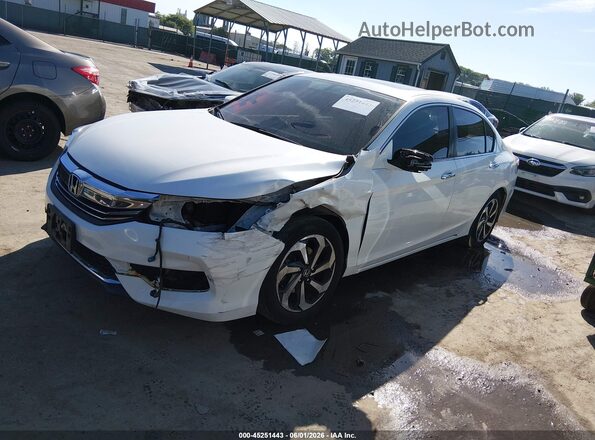 1HGCR2F88GA036309 2016 HONDA ACCORD White Առջևի ձախ երեք քառորդ տեսարան