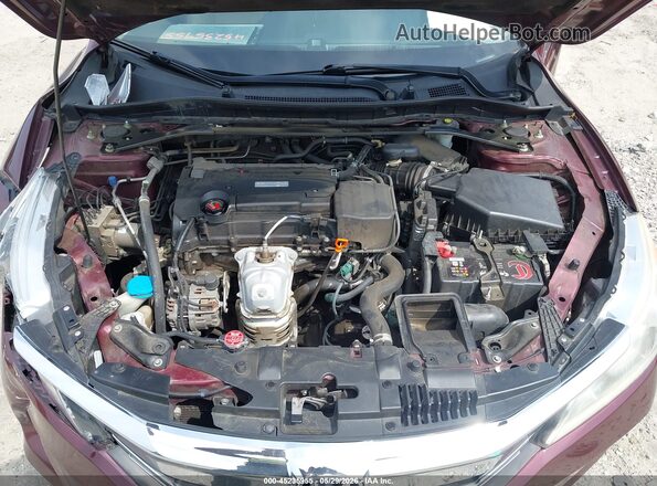 1HGCR2F90GA104174 2016 HONDA ACCORD Burgundy Հետևի տեսք