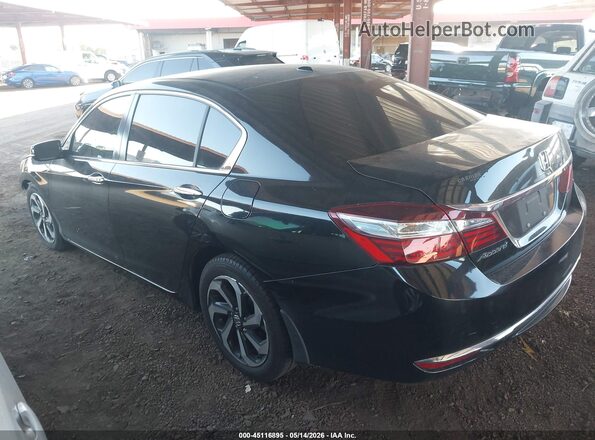 1HGCR2F92GA107402 2016 HONDA ACCORD Black Հետևի ձախ
