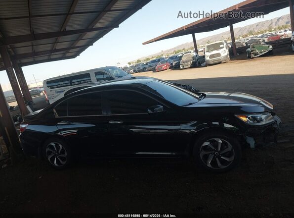 1HGCR2F92GA107402 2016 HONDA ACCORD Black Սալոնի հետևի տեսք