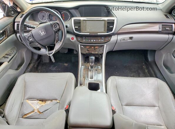 1HGCR2F98GA186557 2016 HONDA ACCORD Gray 