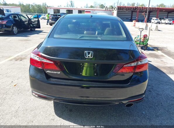 1HGCR2F99GA165877 2016 HONDA ACCORD Black 