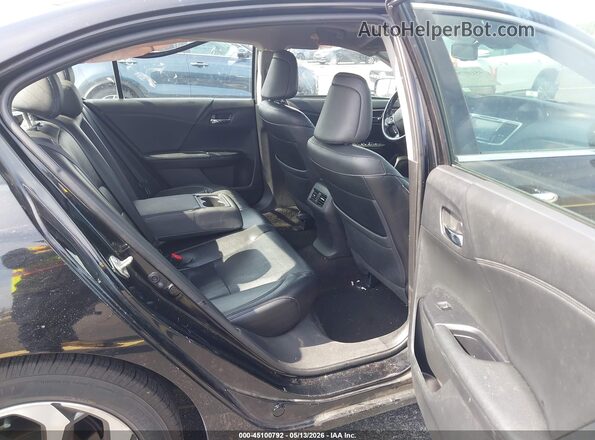 1HGCR3F09HA035641 2017 HONDA ACCORD Black Vista de la etiqueta del VIN