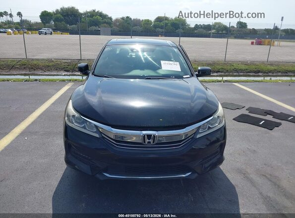 1HGCR3F09HA035641 2017 HONDA ACCORD Black Vista del cuadro de instrumentos