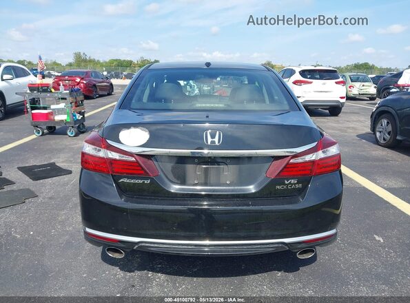 1HGCR3F09HA035641 2017 HONDA ACCORD Black 