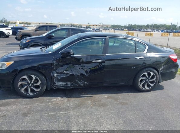 1HGCR3F09HA035641 2017 HONDA ACCORD Black Vista frontal