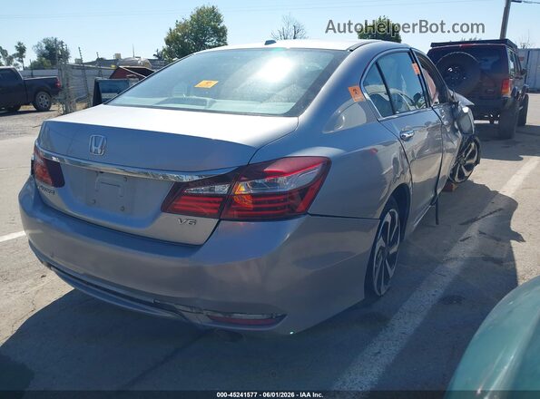 1HGCR3F80GA019347 2016 HONDA ACCORD Silver Задня права чверть