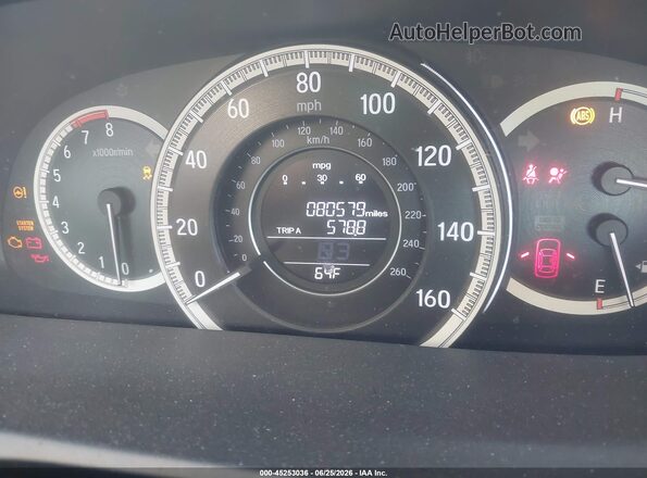 1HGCR3F86GA034287 2016 HONDA ACCORD White Widok tylnych siedzeń
