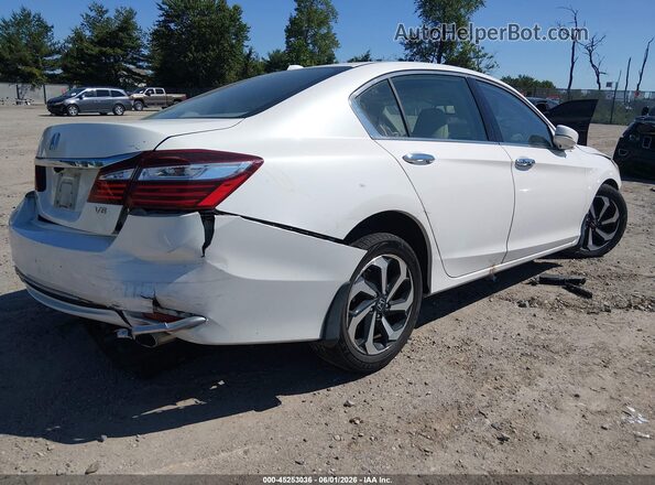 1HGCR3F86GA034287 2016 HONDA ACCORD White Tył prawy