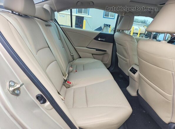 1HGCR3F86HA018902 2017 HONDA ACCORD Beige Rear seats view