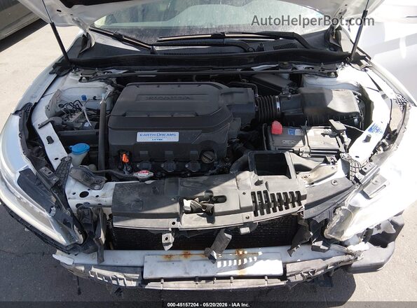 1HGCR3F91GA006664 2016 HONDA ACCORD Белый Вид сзади