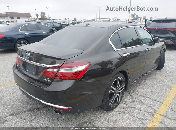 1HGCR3F95HA014512 2017 HONDA ACCORD Gray Задня права чверть