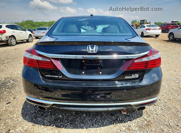 1HGCR3F97HA022773 2017 HONDA ACCORD Черный 