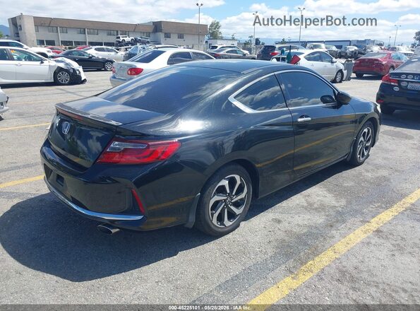 1HGCT1B36HA004501 2017 HONDA ACCORD Black Задня права чверть