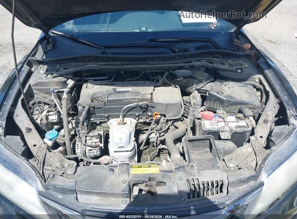 1HGCT1B36HA004501 2017 HONDA ACCORD Black Вид ззаду