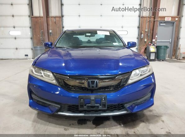 1HGCT1B77GA013368 2016 HONDA ACCORD Синий Вид задней части салона