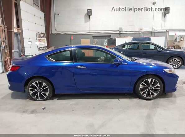 1HGCT1B77GA013368 2016 HONDA ACCORD Синий Панорамный вид салона 360°
