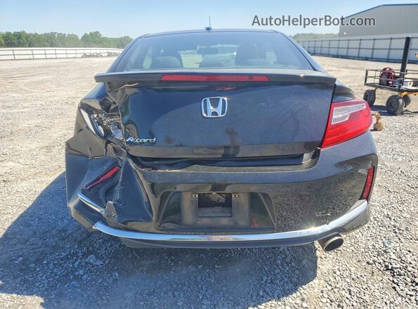 1HGCT1B80GA008456 2016 HONDA ACCORD Black Вид ззаду