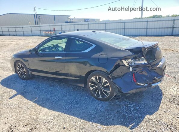 1HGCT1B80GA008456 2016 HONDA ACCORD Black Задня ліва чверть
